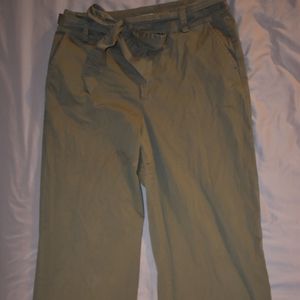 Army green pants